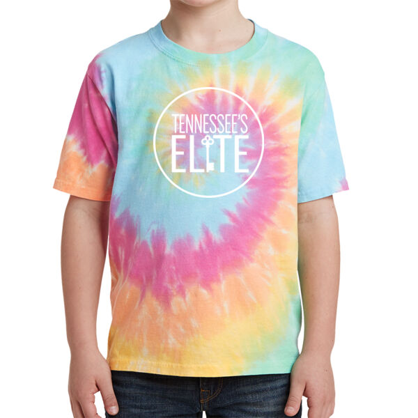 TN Elite Circle - Youth Tie Dye Tee Thumbnail