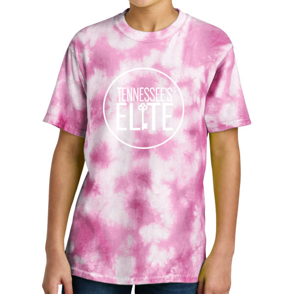 TN Elite Circle - Youth Crystal Tie Dye Tee Thumbnail