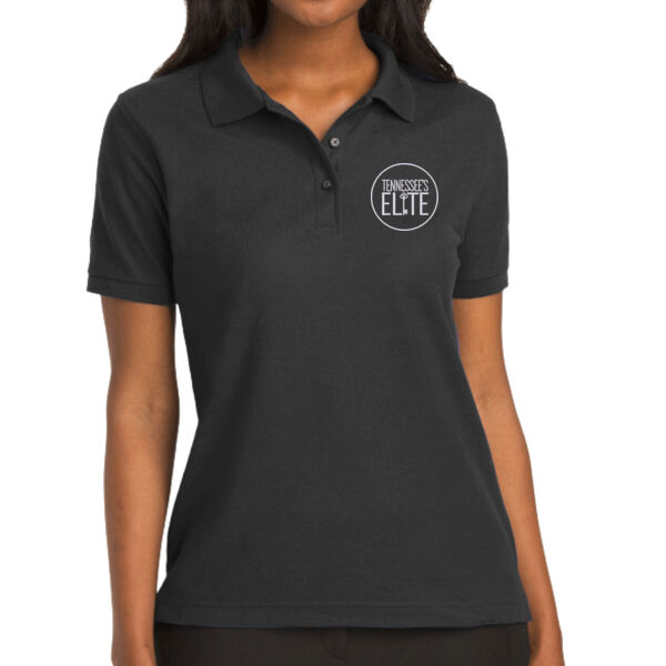 TN Elite Circle Embroidered Polo - Women's Silk Touch Polo Thumbnail